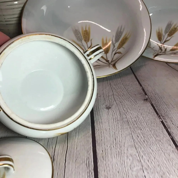 vintage noritake WHEATON fine china dinnerware made in Japan - Picture 6 of 11